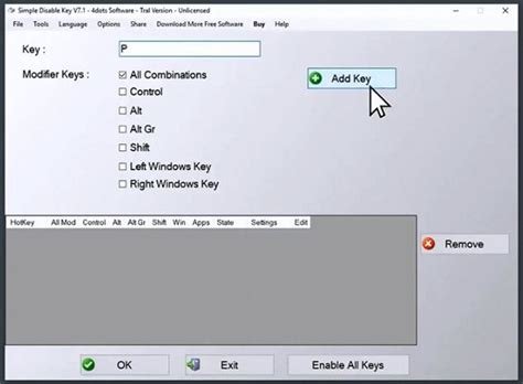 Softpcapps Simple Disable Key
